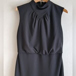 Calvin Klein Women’s Elegant Black Sleeveless Dress Zipper Back Size 10
